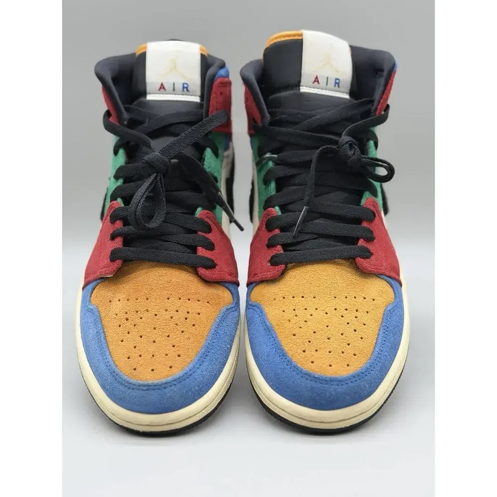 Jordan 1 Mid SE Fearless Blue The Great Men’s 8 CU2805-100 Multicolor /pre-owned